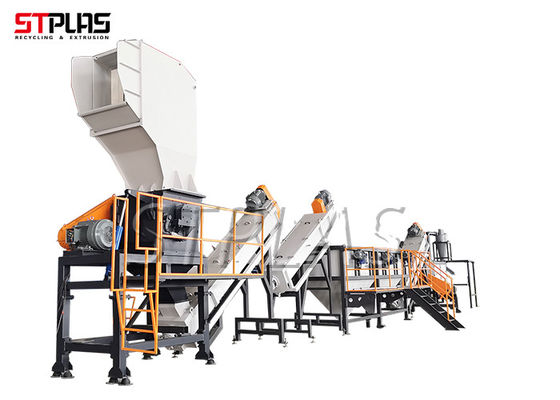 156kW 1000kg/H SUS304 HDPE ドラム/ボトル/バスケット/バレル用洗浄ライン