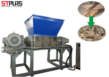 OEM 1000kg/hのプラスチック フィルムのシュレッダー機械D2刃2シャフトのシュレッダー